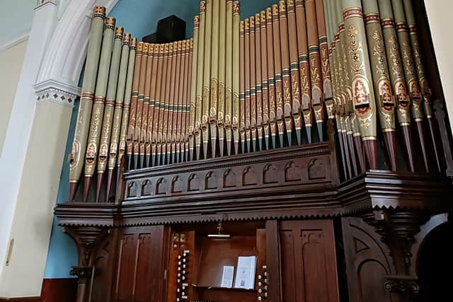 Work to restore the pipe organ at St John’s Burlington Methodist Church is almost complete.
