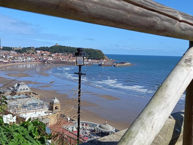 Sunshine over Scarborough.