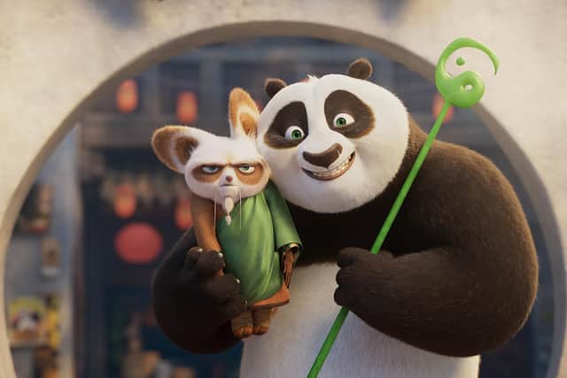 Kung Fu Panda 4 is on at the Hollywood Plaza