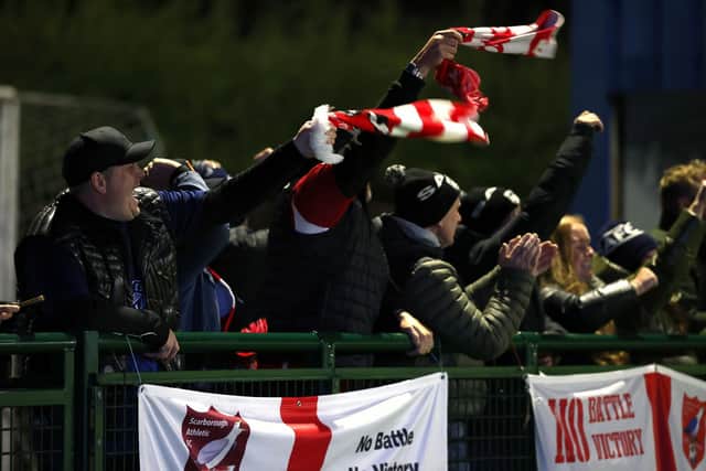 Boro fans cheer the FA Cup win. Photos by Top-pic photography