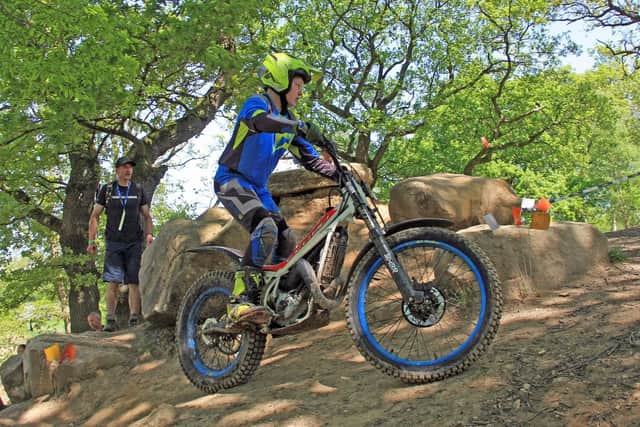 Rising star Rowan Harland in action at the Scarborough DMC-based event. PHOTOS BY JOHN WATSON