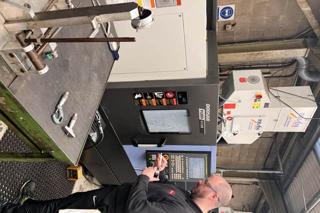 Nick Ringrose, Team Leader at Hunprenco, on the company’s production line