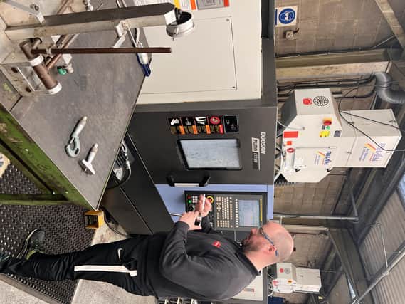 Nick Ringrose, Team Leader at Hunprenco, on the company’s production line