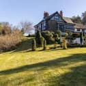 The approach to the seven-bedroom period property for sale at £1.5m.
