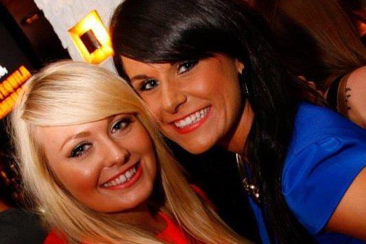 Jessica and Jodie looking glamorous