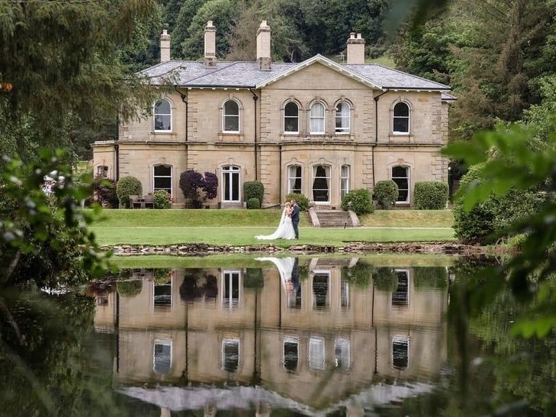 Newlyweds' delight at Hackness Grange.
picture by Elaine Robinson