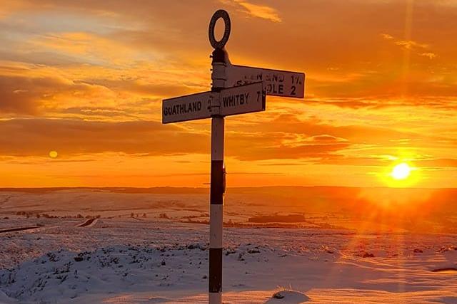 Sam Adams captured this stunning picture on Goathland Moor!