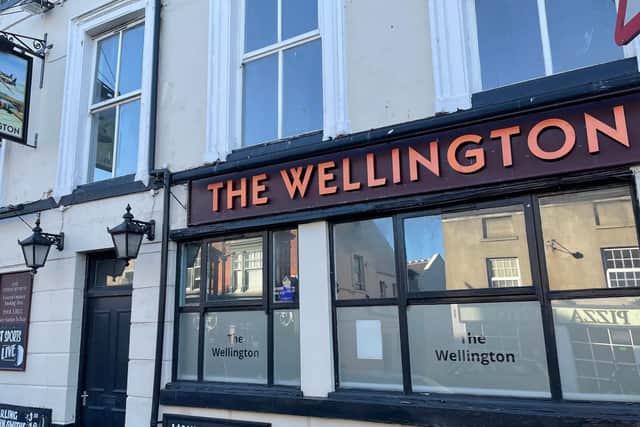 The pub, on Castle Road, has not been in use for four years.