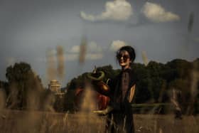 Helena Garcia at Castle Howard. Photo courtesy of  Carol Poirot.
