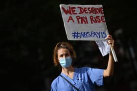 No NHS trusts in Sussex will take part in strikes (Photo by JUSTIN TALLIS/AFP via Getty Images)