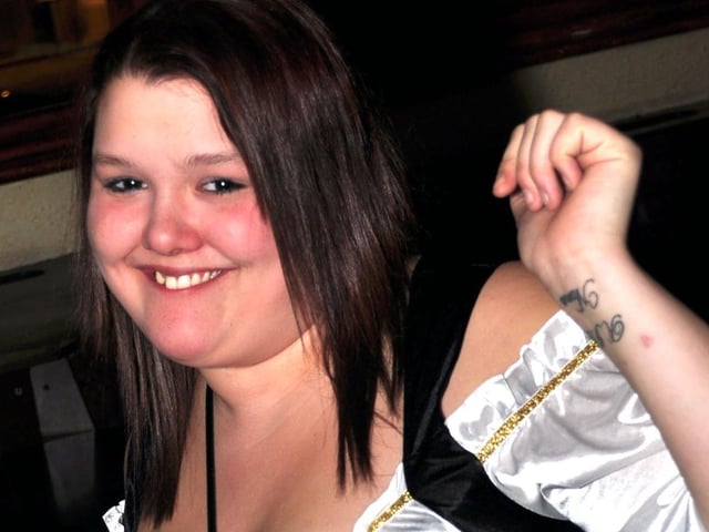 Stacy having fun!