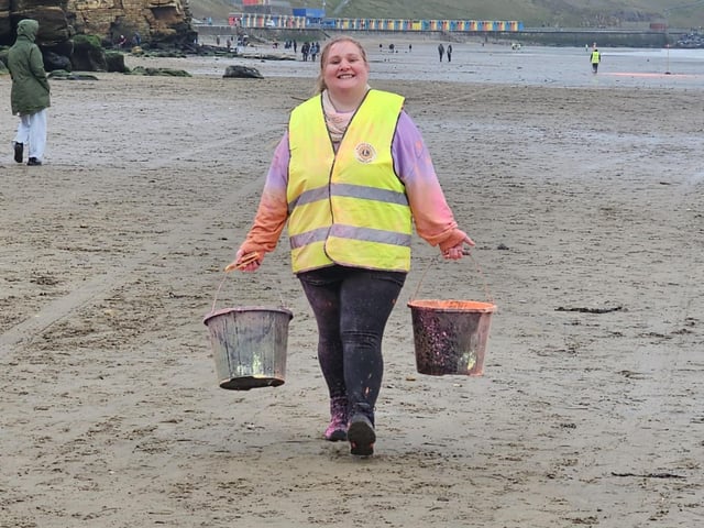 Bucket-loads of colour were used!