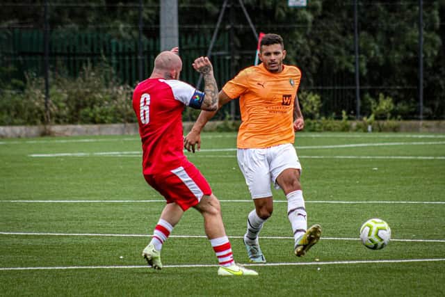 Lloyd Henderson scored in Edgehill's 10-0 League Trophy win at Scalby