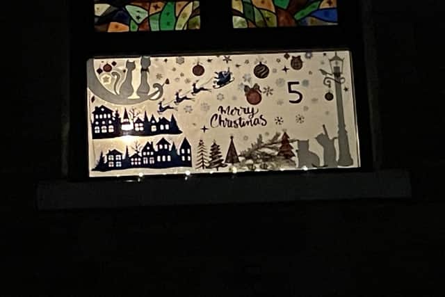 The project has been coordinated by Hinderwell Parish Council, and will culminate with a Nativity-themed window display on December 24.