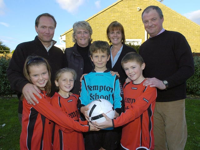 A Bempton School kit presentation in 2007. (PA0744-15)