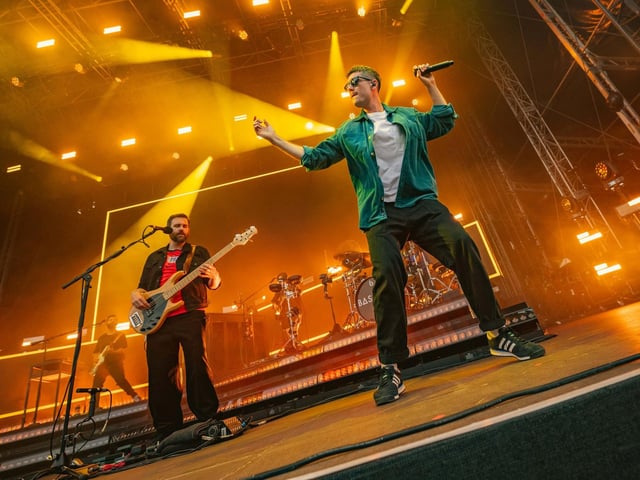 The group performs