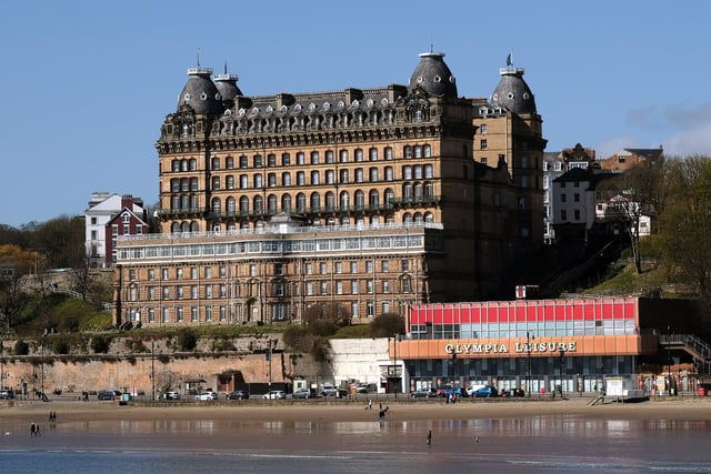 Built in 1863, the Grand Hotel on St Nicholas cliff is one of the town's most stunning Victorian buildings.