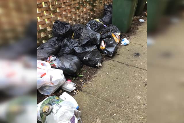 The council sent letters to Kirsty Hall but received no response, and therefore the case was taken to court.