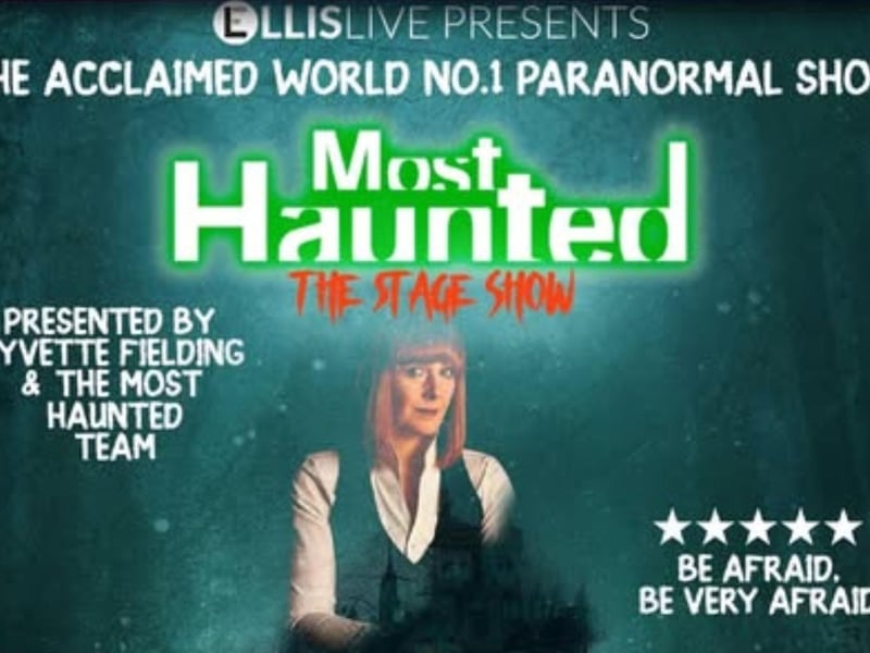 On October 30 Most Haunted Live: The Stage Show is coming to Bridlington Spa. Most Haunted is the original and most successful worldwide paranormal investigation series ever made. Presented by Yvette Fielding the first lady of the paranormal together with Karl Beattie and the Most Haunted team, you will be taken on the darkest, most terrifying journey of your life. Theatre audiences will be shaking in their seats as Yvette and the team present MOST HAUNTED'S ALL-TIME TOP 10 SCARES complete with unseen video footage from haunted castles, manor houses, hospitals and prisons. Most Haunted Live will take the theatrical experience to a whole new level with audience members taken back to the Victorian age of seance and ouija board and invited to conduct their very own ghostly investigation.