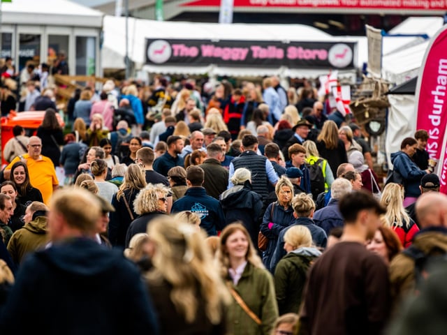 Crowds on day three of the Great Yorkshire Show