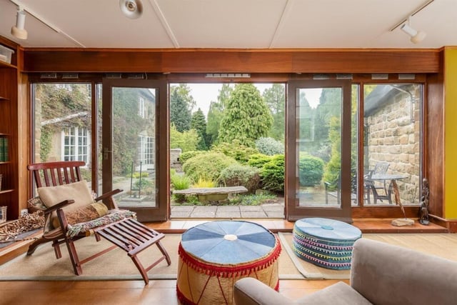 The garden room is within an extension to the property.