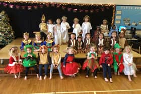 Airy Hill youngsters' nativity play.