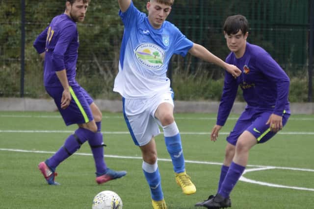 George Ridler scored in Heslerton's win in the ERCFA Qualifying Cup