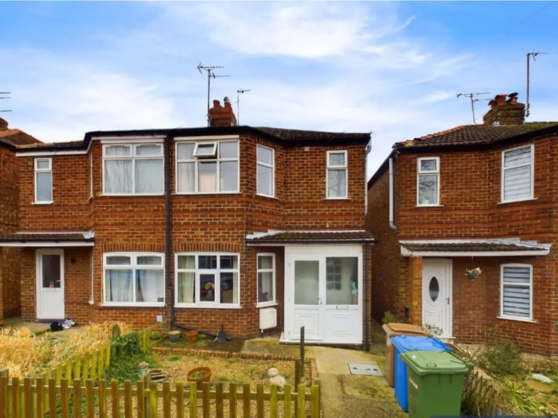 This three bedroom property is for sale with Hunters for £150,000.