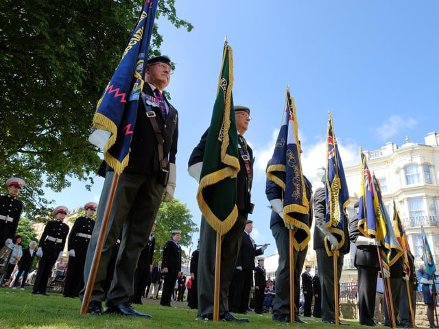 Standard Bearers at the event