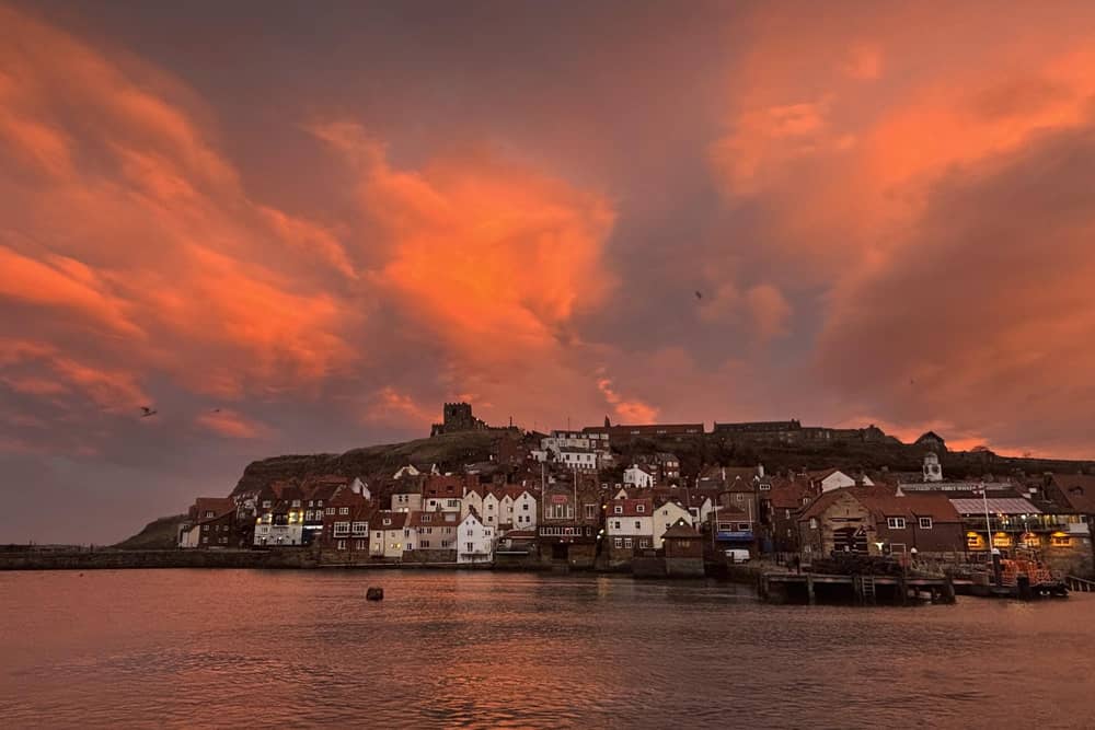 Looking up towards the Whitby Abbey Headland. Picture taken by Yorkshire Post Photographer Simon Hulme.