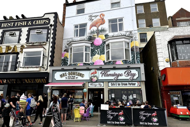 Flamingo Bay, located on Foreshore Road, came in at number five for Scarborough. A Tripadvisor review said: "Nice little place on the sea front for ice cream. Lots of choice on the menu and friendly staff. Option to takeaway or eat in the cafe."