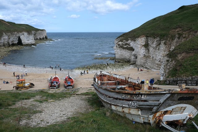 The weekend was a mixed bag weather wise, but thankfully the North Landing was graced with some blue skies.