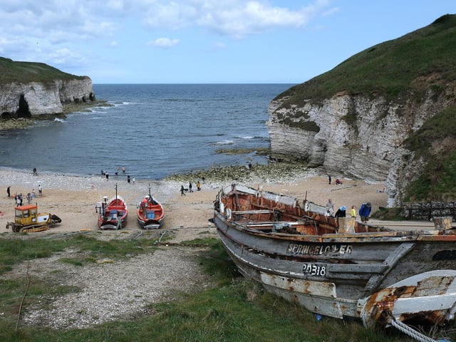 The weekend was a mixed bag weather wise, but thankfully the North Landing was graced with some blue skies.
