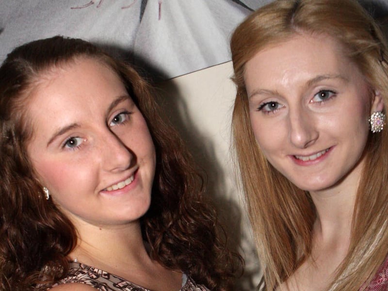 Ella & Amy on a sisters night out.
132327a