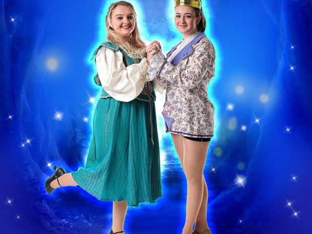 Heather (Phoebe Cork) and Prince Johann (Tomi-Daynes Hall).
Photography by The Artistic Lens; Digital Design by Si James.