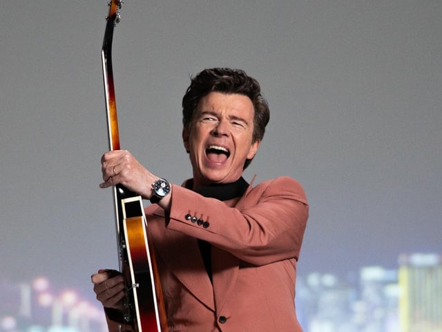 Rick Astley takes to the stage on Friday, July 5 with special guests Lightning Seeds.