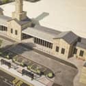 Proposed Scarborough Station forecourt layout. Align