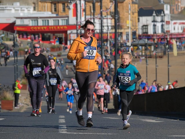 The fun run is a fabulous family event