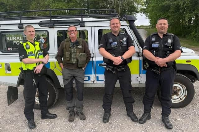 The Rural Task Force team has supported Fishery Enforcement officers.