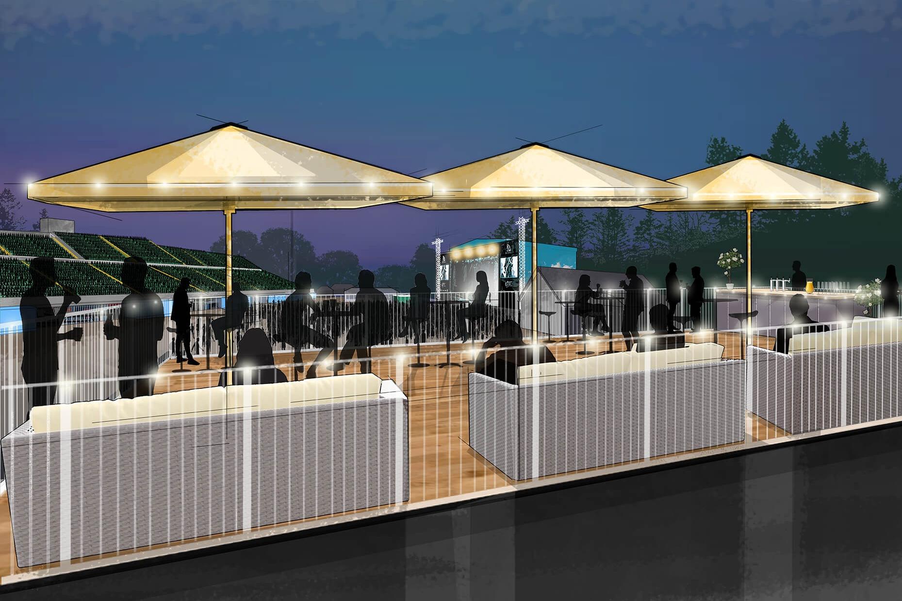 Vvip Rooftop New Rooftop VIP experience launched at Scarborough Open Air Theatre in ...