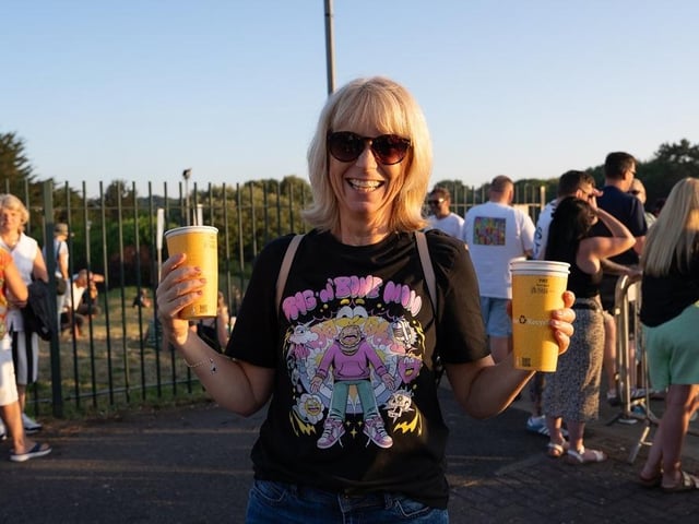 Getting ready for Rag 'N' Bone Man