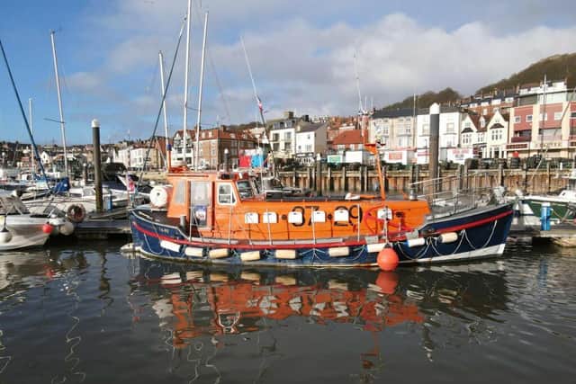 A former lifeboat, The Mary Gabriel is for sale at £74,950.