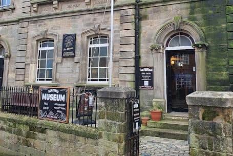 Exterior of Staithes Museum.