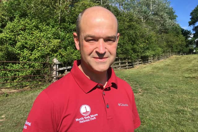 Tom Hind, Chief Executive of North York Moors National Park.