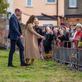 Picture Shows The Prince and Princess of Wales attend The Street In Scarborough. Picture: Charlotte Graham - CAG Photograp