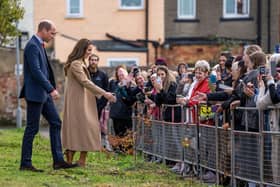 Picture Shows The Prince and Princess of Wales attend The Street In Scarborough. Picture: Charlotte Graham - CAG Photograp
