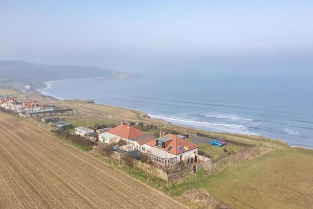 An overview of Fairways and its great location on the headland.