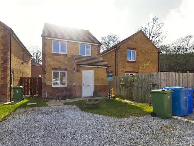 This three bedroom and one bathroom detached house is for sale with Hunters for £190,000