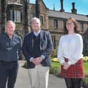 Pictured at York St John Unvirsity are, from the left, Andrew Raby, Mike Pennington, Michael Wilson and Emma Rollason-Taylor. Picture by David Harrison.