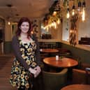 Owner Sadie Shard in the Crescent Hotel bar which has had a fabulous new refurbishment